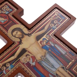 Krzyż Franciszkański (San Damiano) na ścianę 28 cm B